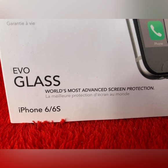 3/$30 Tech 21 Evo Glass Impact Resist Tough Screen Protector Cel iPhone 6 & 6s - Picture 4 of 12